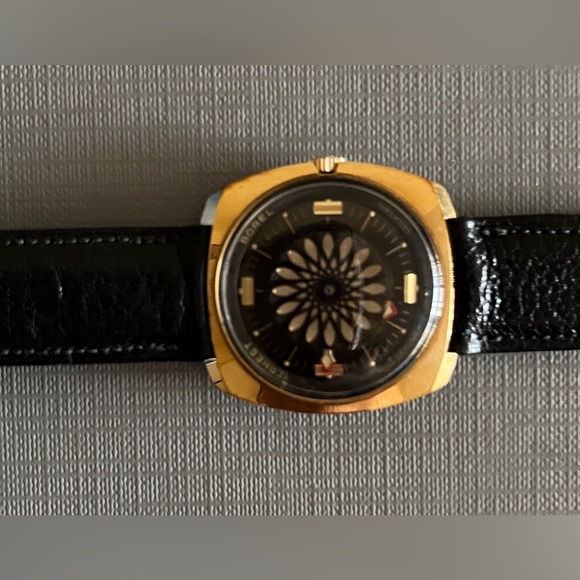 Vintage Ernest Borel Cocktail Watch in 18k Yellow Gold Plated Stainless 1970 main image 6